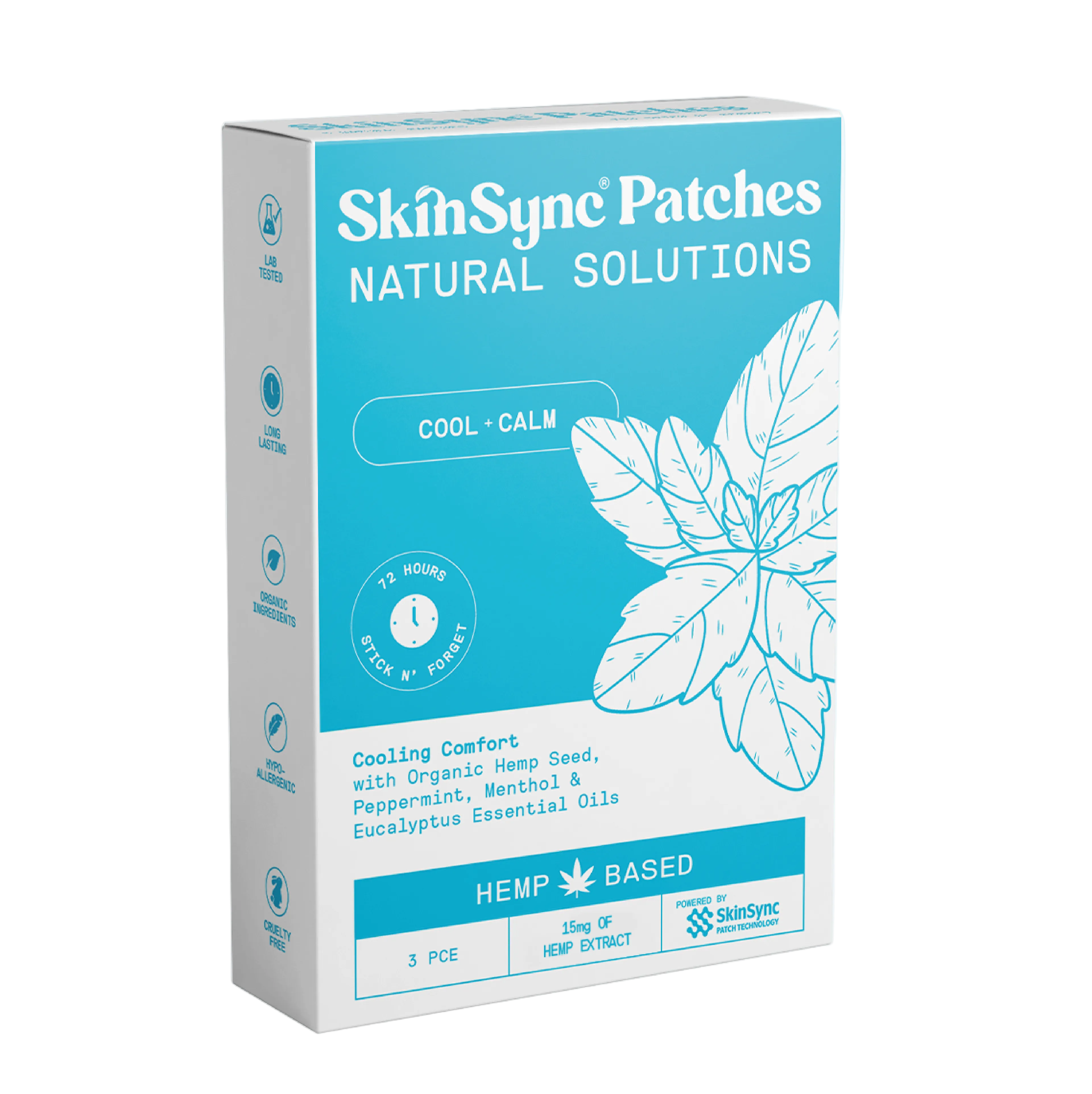 Cool + Calm SkinSync™ Patches — 72-hour wear