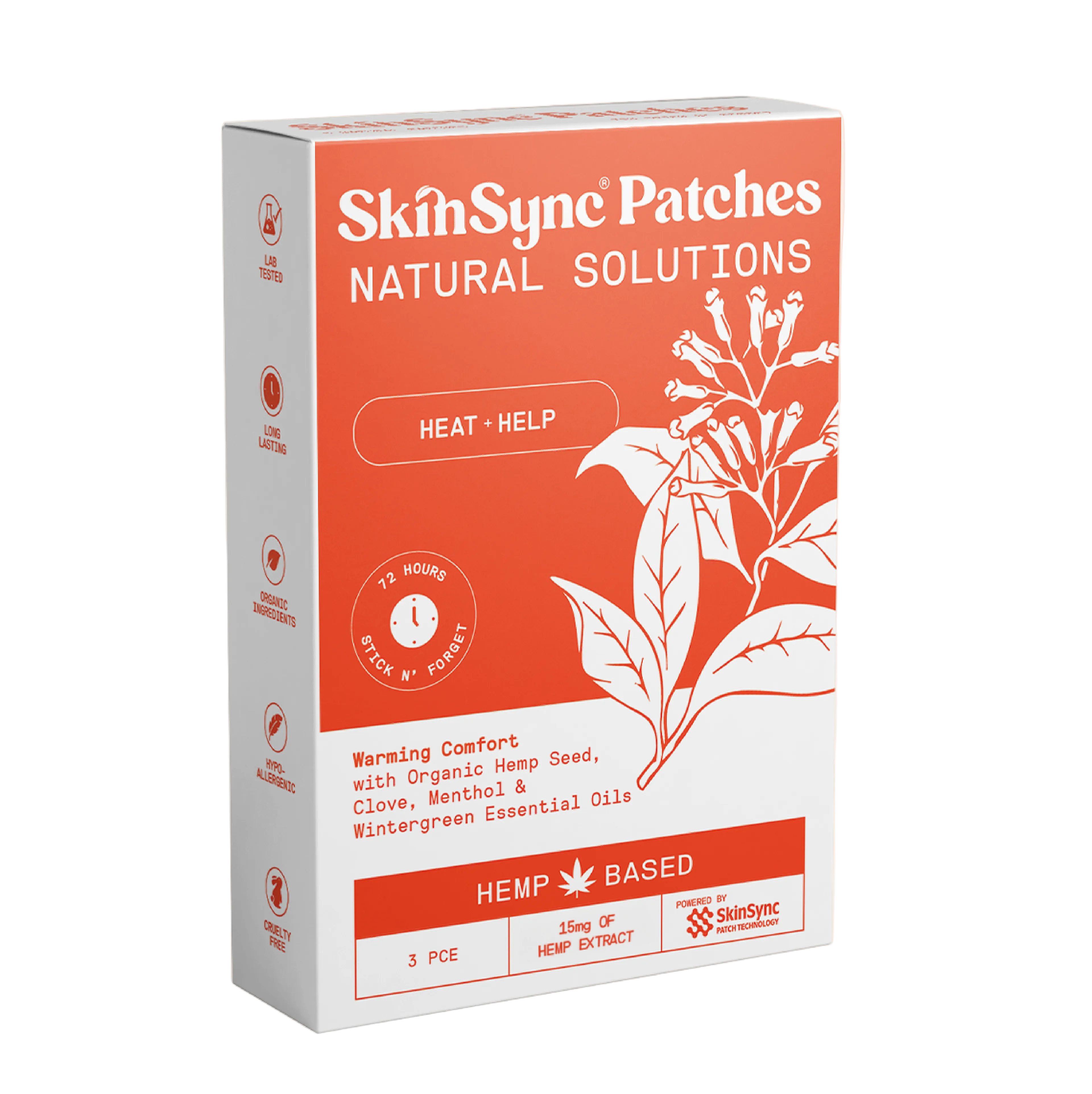 Heat + Help SkinSync™ Patches — 72-hour wear