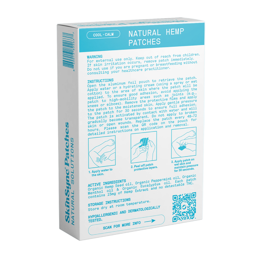 Cool + Calm SkinSync™ Patches — 72-hour wear
