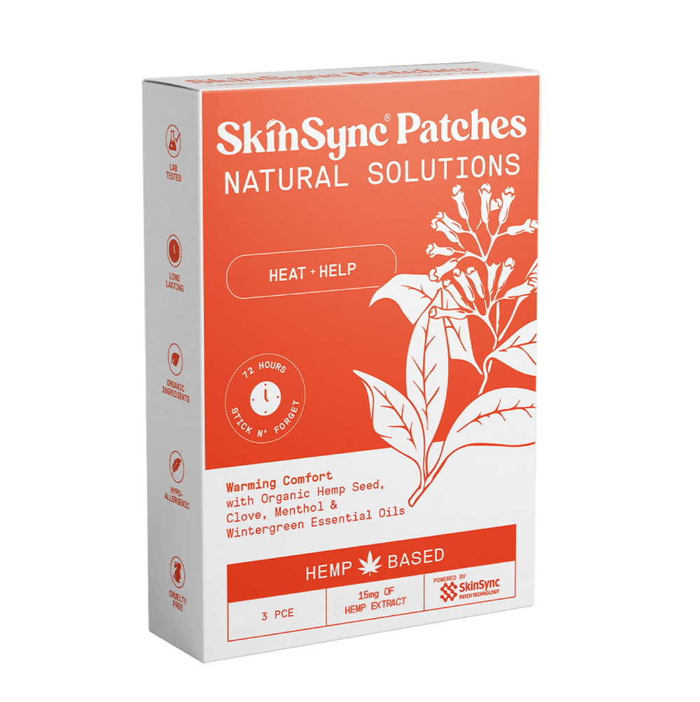 Heat + Help SkinSync™ Patches — 72-hour wear