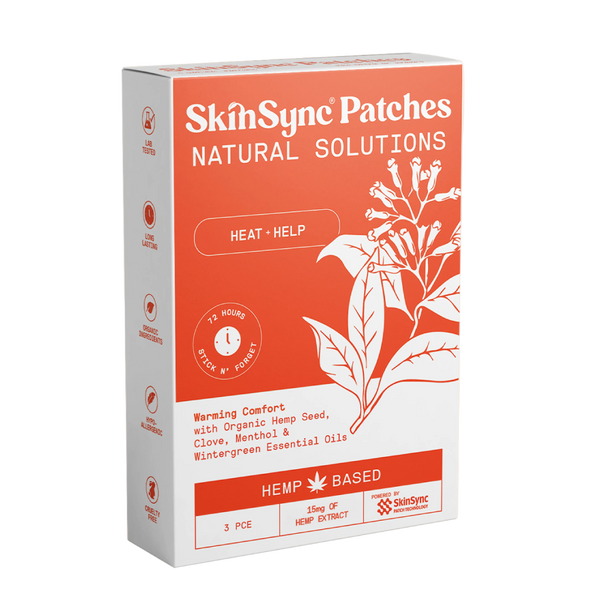 Heat + Help SkinSync™ Patches — 72-hour wear
