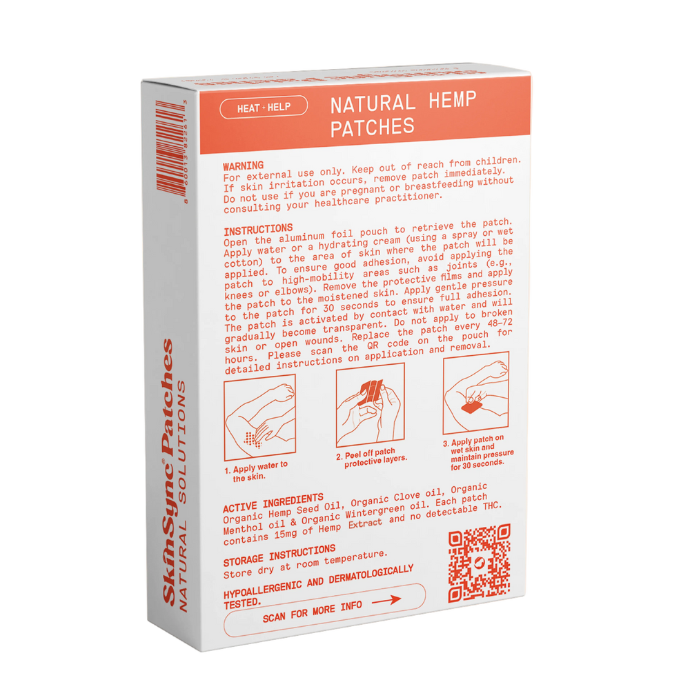 Heat + Help SkinSync™ Patches — 72-hour wear