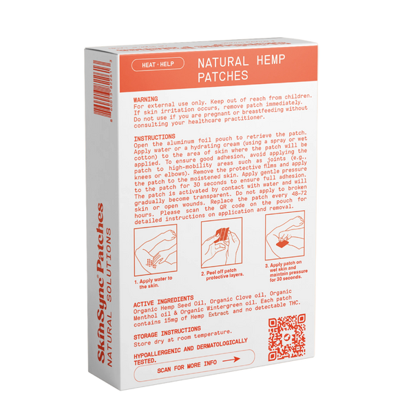 Heat + Help SkinSync™ Patches — 72-hour wear