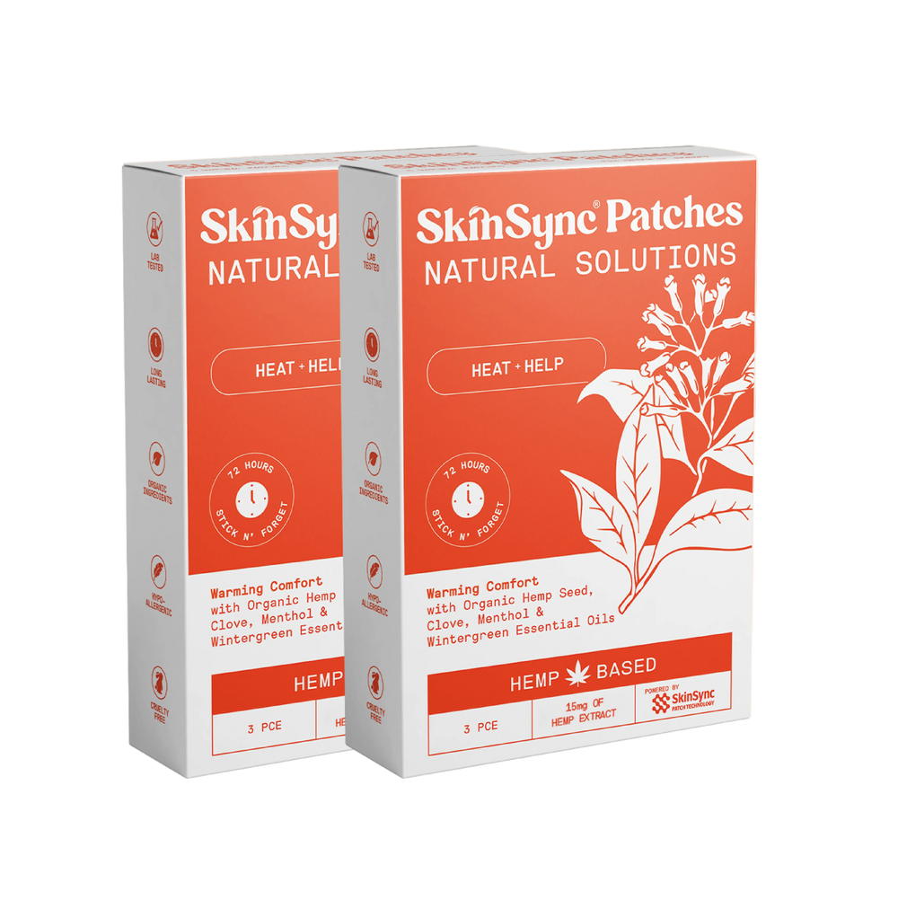 Twin Pack | Heat + Help SkinSync™ Patches 18 Days' Support