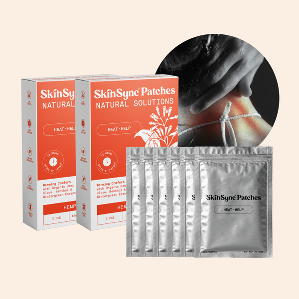 Twin Pack | Heat + Help SkinSync™ Patches 18 Days' Support