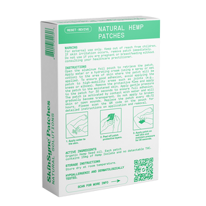 Reset + Revive Dermal Patches TWIN PACK