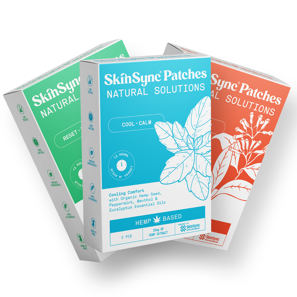 Discovery Pack | Try All 3 Natural SkinSync™ Patches